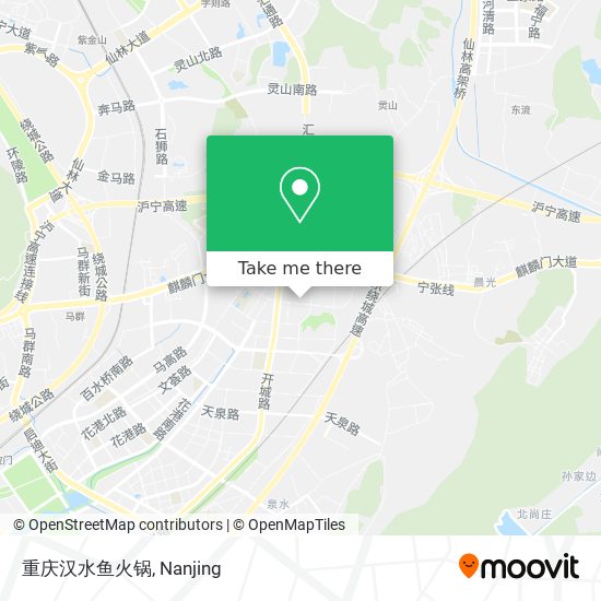 重庆汉水鱼火锅 map