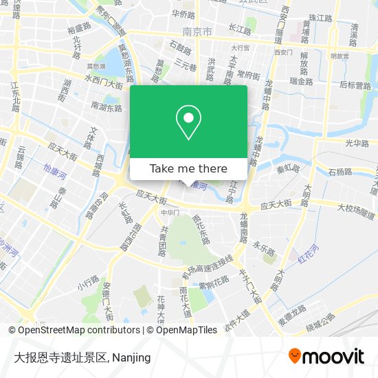 大报恩寺遗址景区 map