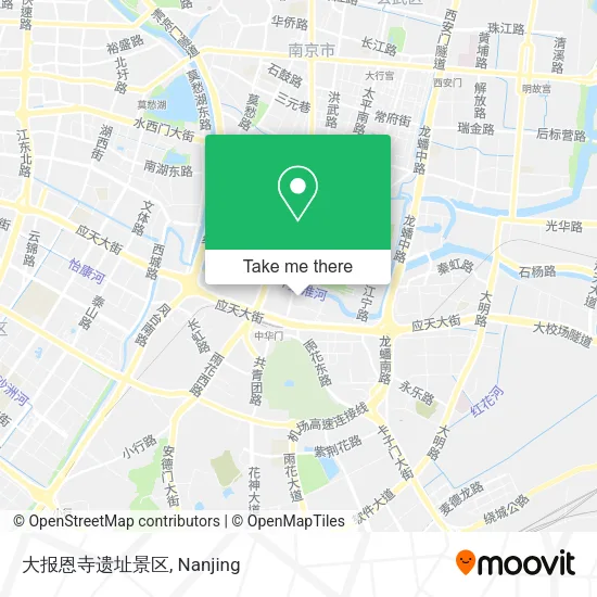 大报恩寺遗址景区 map