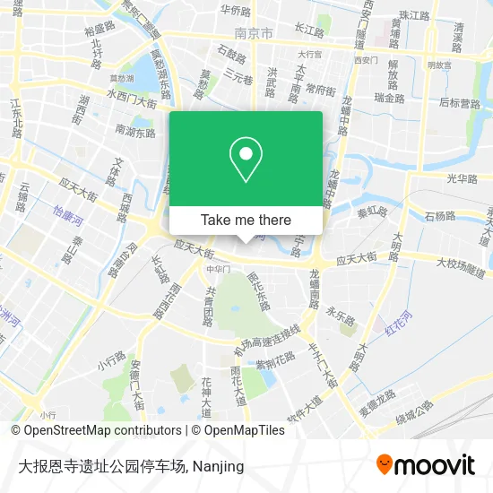 大报恩寺遗址公园停车场 map