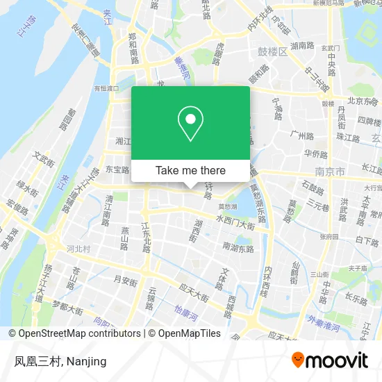 凤凰三村 map