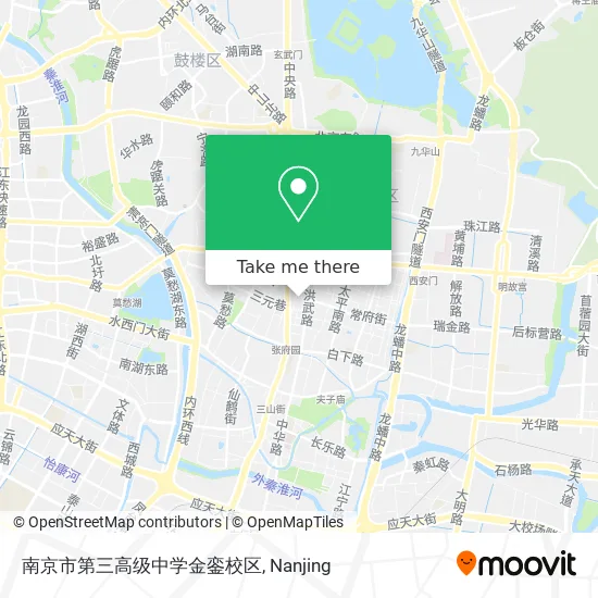 南京市第三高级中学金銮校区 map