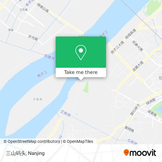 三山码头 map