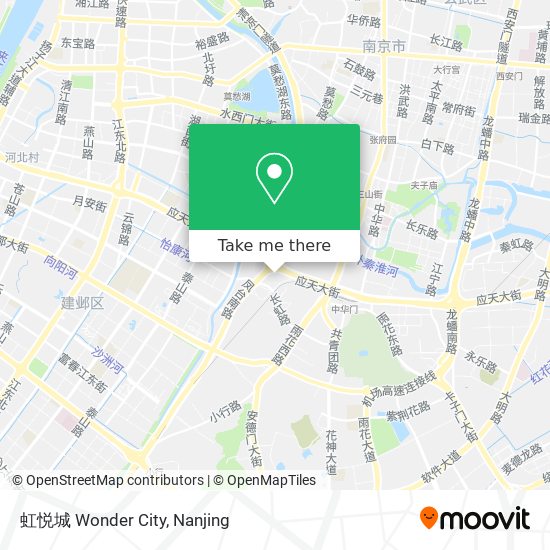 How To Get To 虹悦城wonder City In 雨花台区by Bus Or Metro