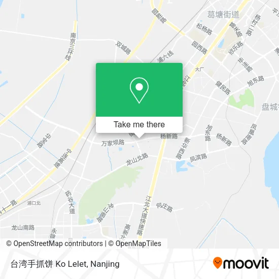 台湾手抓饼 Ko Lelet map