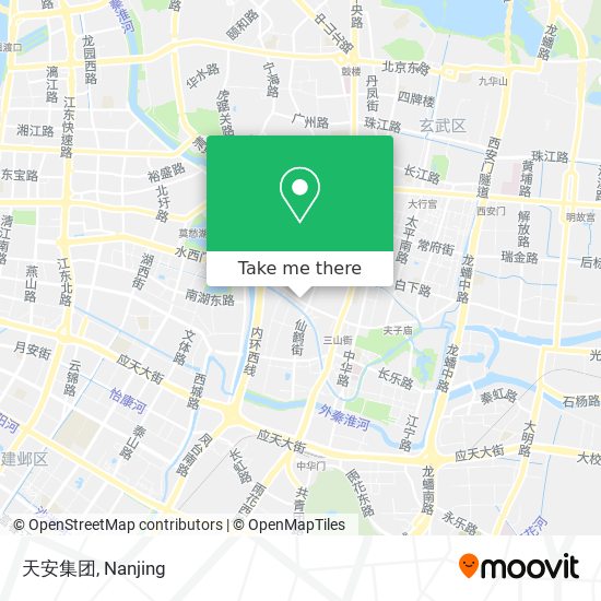 天安集团 map