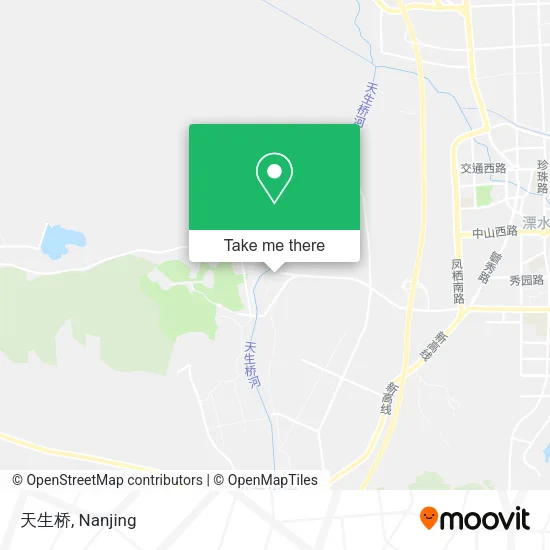 天生桥 map