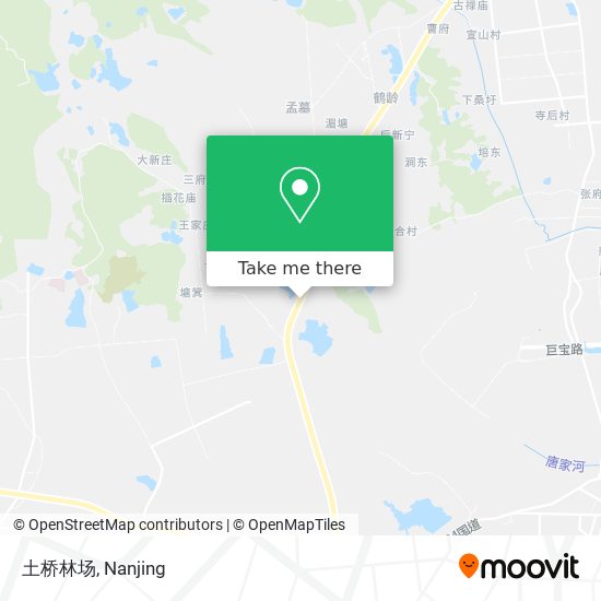 土桥林场 map