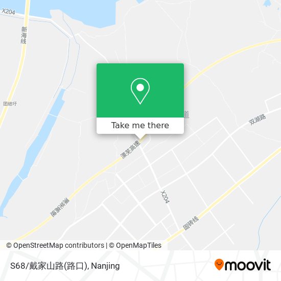S68/戴家山路(路口) map