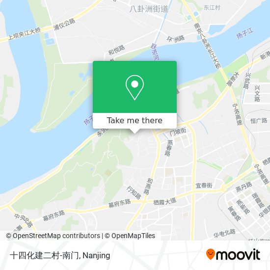 十四化建二村-南门 map