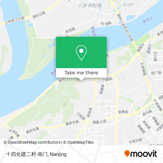 十四化建二村-南门 map