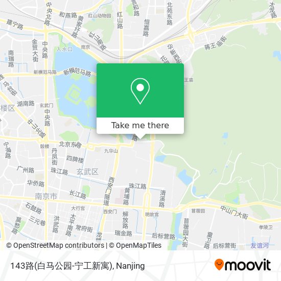 143路(白马公园-宁工新寓) map