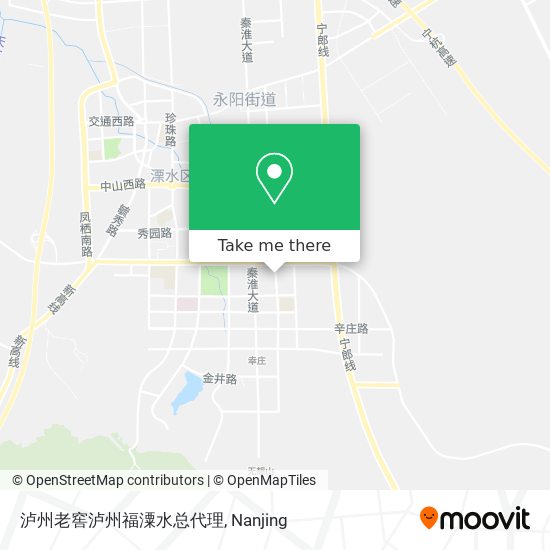 泸州老窖泸州福潥水总代理 map