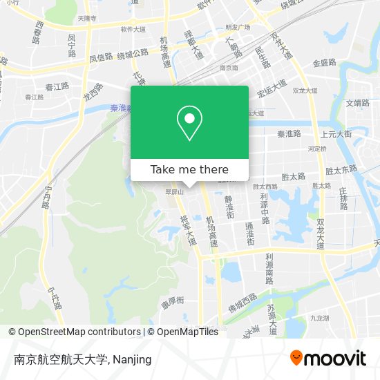 南京航空航天大学 map
