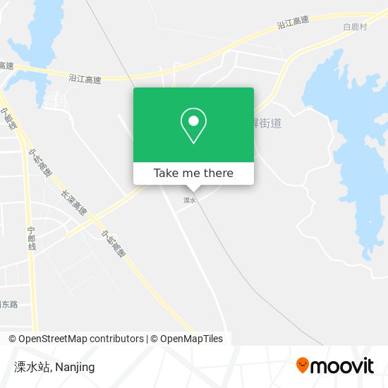 溧水站 map