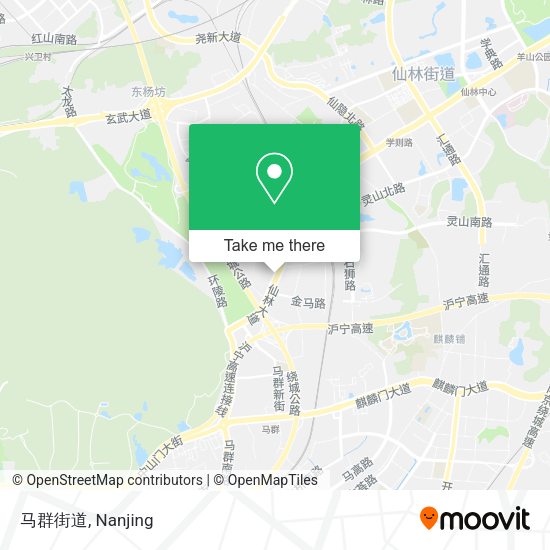 马群街道 map