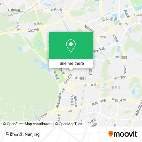 马群街道 map