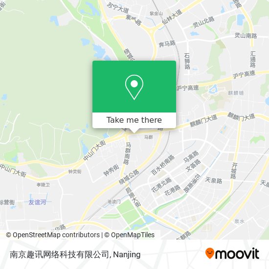 南京趣讯网络科技有限公司 map