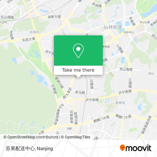 苏果配送中心 map