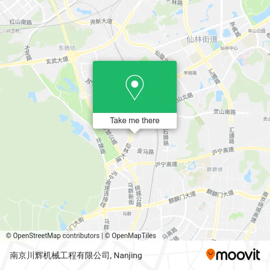 南京川辉机械工程有限公司 map