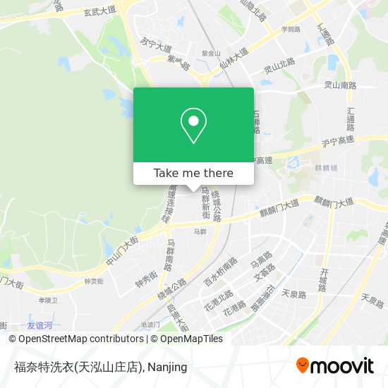 福奈特洗衣(天泓山庄店) map