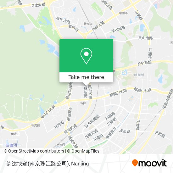 韵达快递(南京珠江路公司) map