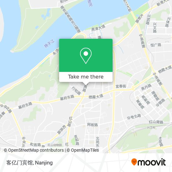 客亿门宾馆 map