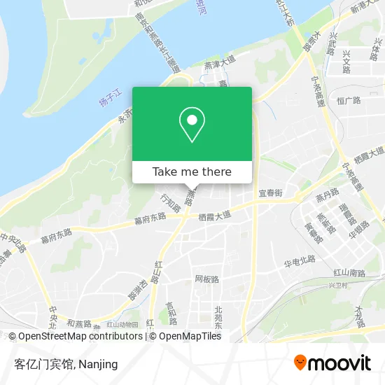 客亿门宾馆 map