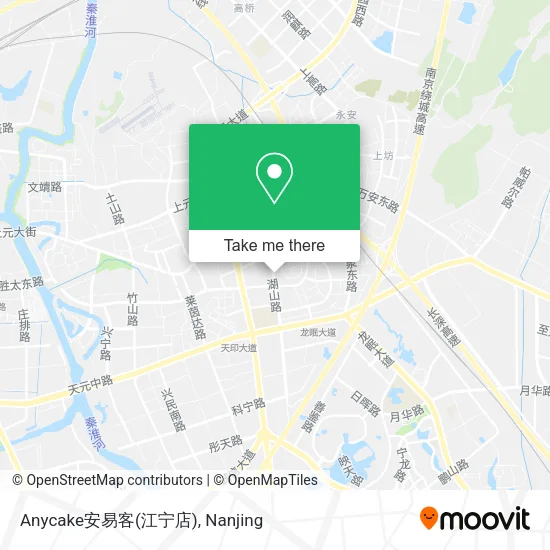 Anycake安易客(江宁店) map