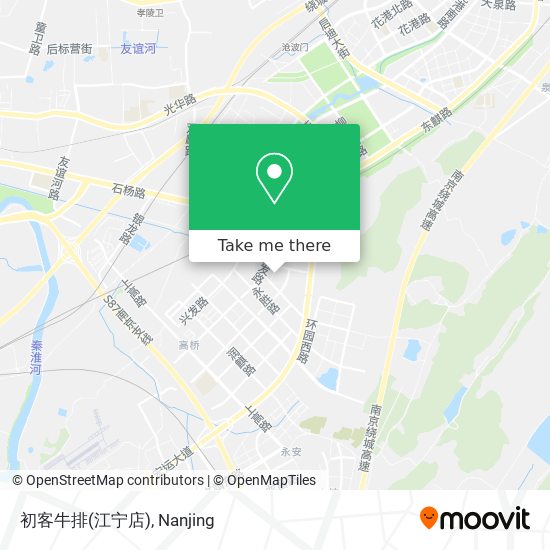 初客牛排(江宁店) map