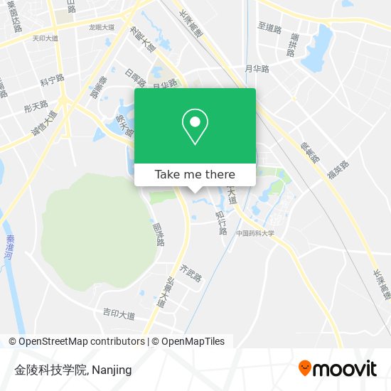 金陵科技学院 map