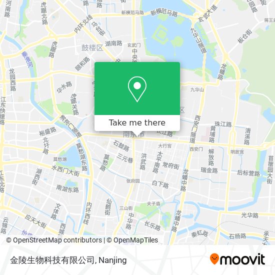 金陵生物科技有限公司 map