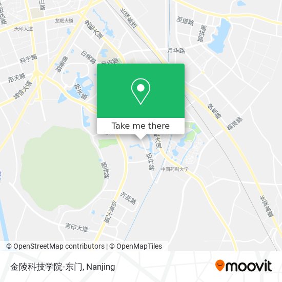 金陵科技学院-东门 map
