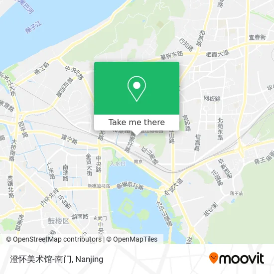 澄怀美术馆-南门 map