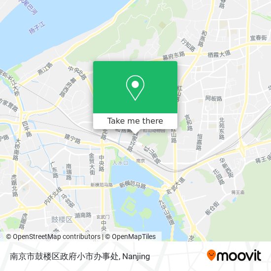 南京市鼓楼区政府小市办事处 map