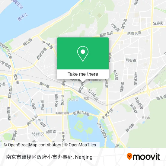 南京市鼓楼区政府小市办事处 map