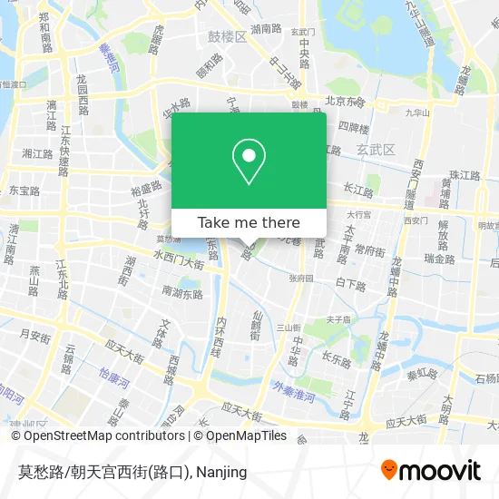 莫愁路/朝天宫西街(路口) map