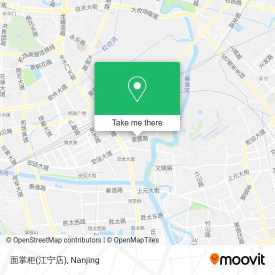 面掌柜(江宁店) map