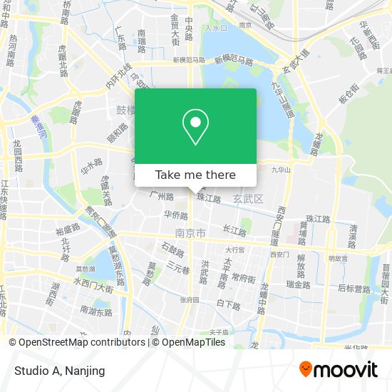 Studio A map