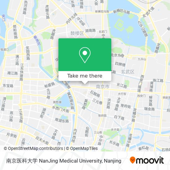 南京医科大学 NanJing Medical University map