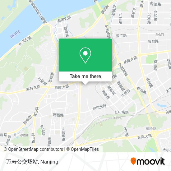 万寿公交场站 map
