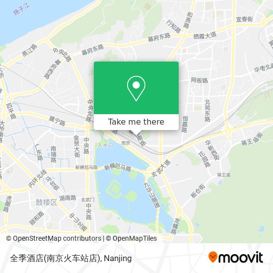 全季酒店(南京火车站店) map