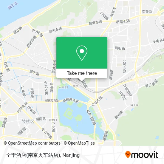 全季酒店(南京火车站店) map