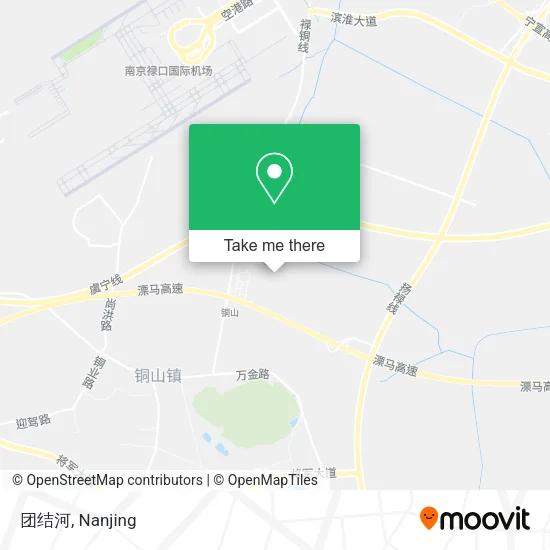 团结河 map