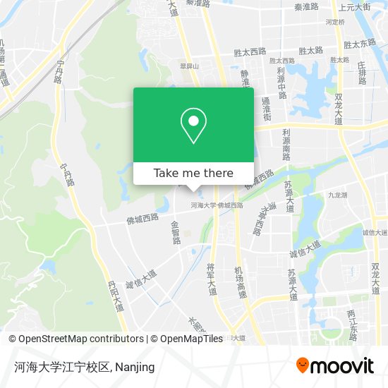 河海大学江宁校区 map