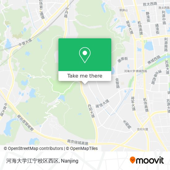 河海大学江宁校区西区 map