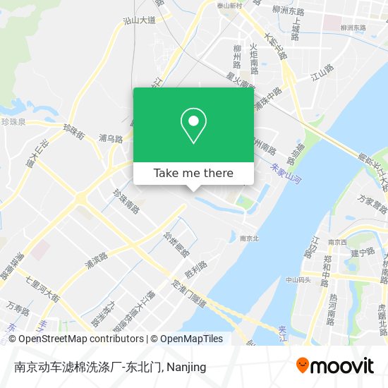 南京动车滤棉洗涤厂-东北门 map