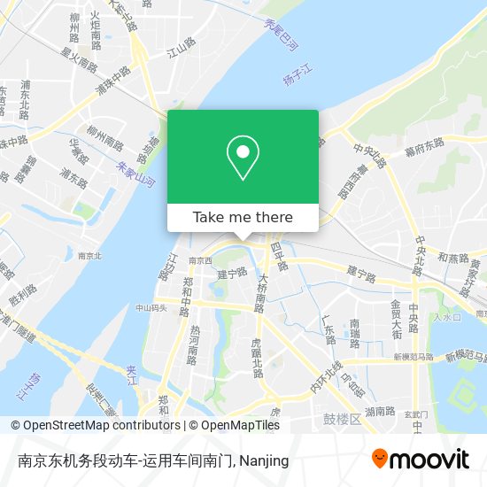南京东机务段动车-运用车间南门 map