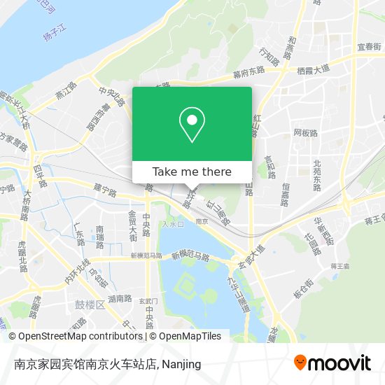 南京家园宾馆南京火车站店 map