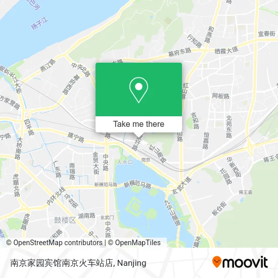 南京家园宾馆南京火车站店 map